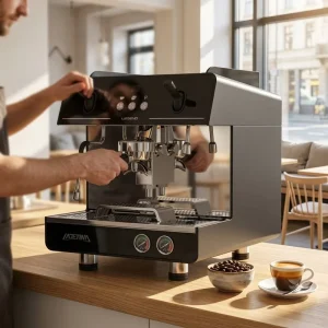 Professional Commercial Italian Espresso Coffee Machine Electric Specialty Equipment Espresso Maker with Steam Rob Feature