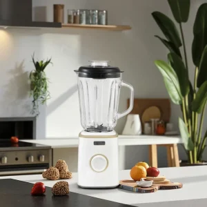 Professional Electric Blender 2 in 1 High for Personal Use Grinder Smoothies Shakes Juicer Food Processor for Fruit Ice
