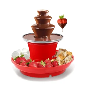 Professional Electric Chocolate Fountain 3 Layers Detachable Commercial 35W Household Hotel Use Machine