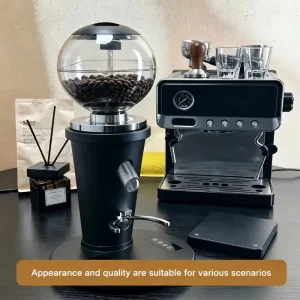 Professional Electric Coffee Grinder 1.3L Hopper 19 Adjustable Levels Flat Burr Mill for Turkish Espresso Pour over Cafe