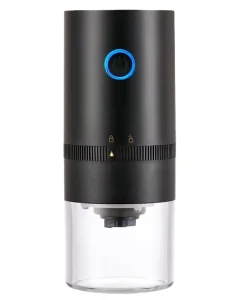 Professional Electric Coffee Grinder with Adjustable Coarseness Ceramic Burr Coffee Mill Portable Automatic Bean Grinder