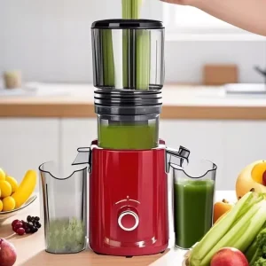 Professional Electric Juicer Fully Automatic No Cutting Large Diameter Easy to Operate and Clean Juicer Blender