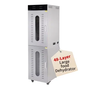 Professional Food Dehydrator with Adjustable Temperature Commercial Drying Machine for Fruits Vegetables Meats