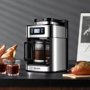 Professional Fully Automatic Electric Commercial Espresso Coffee Machine Stainless Steel Housing Smart Features Outdoor Hotel