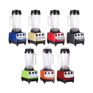 Professional Heavy-Duty Electric Home Blender Stainless Steel Blade 1300W Copper Motor 9-Speed Ice Crusher Juicer Household