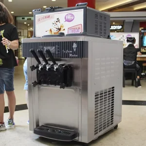 Professional High Productivity Soft Serve Ice Cream Machine for Making Soft Ice Cream Manufactured with Ice Cream Syrup