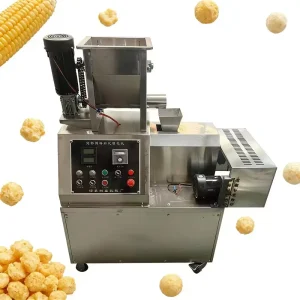 Professional High Quality Rice Corn Cereal Granules Puffing Machine Puffed Food Extruder Machine