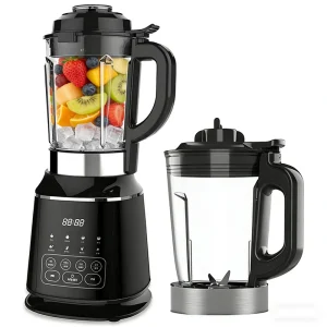 Professional Household 800W Vacuum Blender Juicer Mixer Smoothie Maker Baby Food Processor Heating Glass Jug