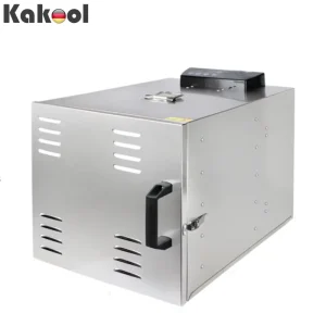 Professional Household Stainless Steel Food Dehydrator 10 Trays 24 Hour Timer 90C Temperature Control Digital Control 1000W