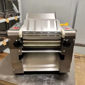 Professional Industrial Electric Spaghetti Bread Pasta Pizza Noodle Dough Sheeter Roller Making Kneading Press Machine for Home