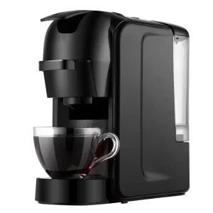 Professional Italian Semi-Automatic Espresso Machine Electric Coffee Maker for Home Office Restaurant Espresso Capsules Included