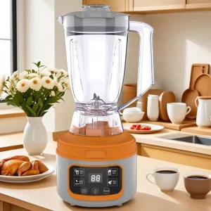 Professional Kitchen 1.6L Variable Speed Smoothie Mixer 3 in 1 Blender with Mashing Function for Juicing and Food Processing