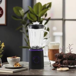 Professional Kitchen Automatic Juicer Smoothie Blender BPA Free Low Profile Plastic Jar Food Mixer Electric Ice Blender Feature