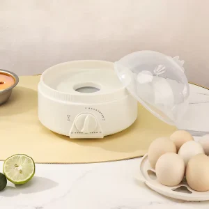Professional Mini Automatic Egg Cooker Double Layer Noise Free Auto Shut Off Eco Friendly Plastic Capacity Household Eggs