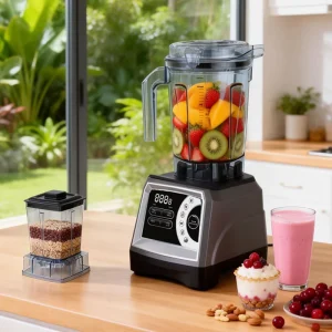 Professional Multipurpose Heavy Duty Commercial Food Blender Smoothie Maker Electric Ice Crusher Juicer Blender