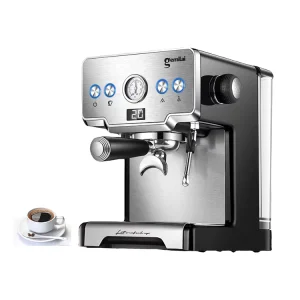 Professional Oem One Group Semi-Automatic Italian Espresso Making Machine Commercial Brewer Coffee Maker for Cafe Business