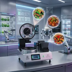 Professional Pastry Bakery Cooking Machine Stainless Steel 304 Digital Touchscreen Timer Function Temperature Control Stir Fry
