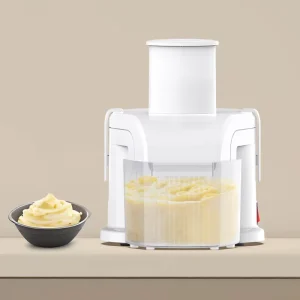 Professional Portable Electric Salad Shooter Plastic Vegetables Slicer Shredder Cheese Grater for Household and Outdoor Use