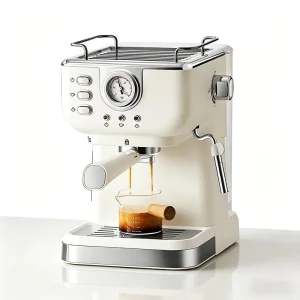 Professional Semi Automatic Home Restaurant Cafe Electric Coffee Maker Removable Water Tray Espresso Machine