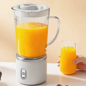 Professional Stainless Steel Blades Mini Juicer Portable USB Rechargeable Electric Blender for Home Student Travel