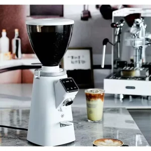 Professional Touch Screen 11 Speed Adjustable Coffee Grinder 800g Beans 64mm