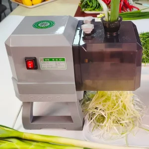 Professional Vegetable Chopper Slicer Commercial Food Processor Machine Electric Tabletop Shredder for Green Onion Scallion