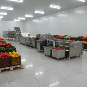 Professional Vegetable Fruit Bubble Washing Machine Fruit and Vegetable Disinfecting Machine Mango Fruit Slicing Machine
