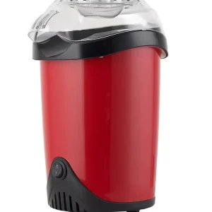Professional home popcorn machine red small popper automatic stirring ideal for movie night office snack bar