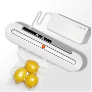 QH 02 Automatic Vacuum Sealer Machine 80W Electric Food Preservation Sealer for Household Kitchen Sous Vide