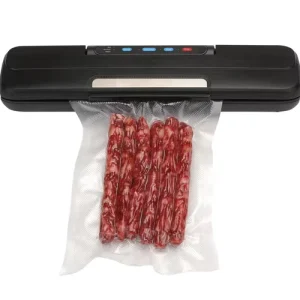 QH 26 Mini Automatic Vacuum Sealer Machine Portable Electric Food Preservation Sealer Household Kitchen Food Storage
