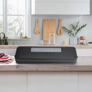 QH 56 Automatic Vacuum Sealer Machine 110W Electric Food Preservation Sealer Detachable Household Kitchen Storage