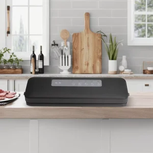 QH 56 Automatic Vacuum Sealer Machine Portable Electric Food Preservation Sealer for Household Kitchen Food Storage