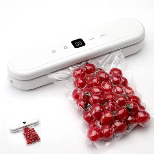 QH 69 Automatic Vacuum Sealer Machine 100W Portable Electric Food Preservation Sealer Household Kitchen Storage