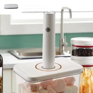 QH H20 Handheld Vacuum Sealer Machine Portable USB Rechargeable Food Sealer Electric Mini Vacuum Pump for Kitchen Storage
