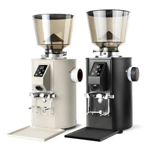 Quantitative Electric Coffee Grinder 64mm Flat Burr Espresso Grinding Machine Automatic Dosing Coffee Mill Professional Barista
