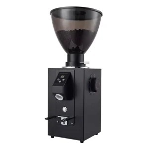 Quantitative Flat Burrs Commercial Espresso Grinder 64mm Electric Stainless Steel Coffee Bean Grinder