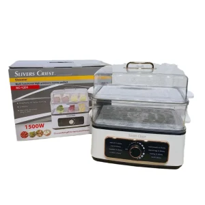 Quick Heat Steam Multifunction 10L Electric Cooker Stainless Steel Cooking Seafood Vegetable Hotpot Hot Pot Food Steamer