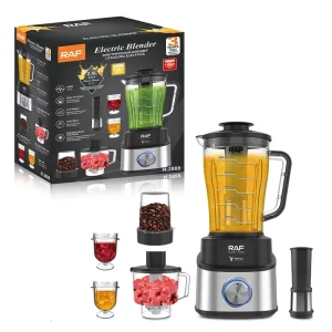 R.2888 Electric Blender Licuadora Electrica 700W 2.5L Plastic Cup Stainless Steel Tool Head Low Noise Fast Start Easy Clean
