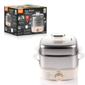 RAF Egg Boiler 350W Multi Layer Electric Cooker for up to 16 Eggs Easy to Operate Caldera De Huevos Eléctrica Multicapa