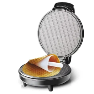 RAF Electric Fast Breakfast Snake Waffle Cone Maker Simple Operation Household Confectionery Tool
