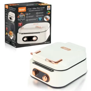 RAF Euro Five Sandwich Toaster Home Frying Electric Baking Pan Breakfast Machine Steak Machine Vomit Driver