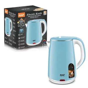RAF European American Standard Stainless Steel Portable Electric Hot Water Kettle Large Capacity Fast Heating Automatic