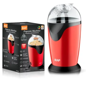 RAF European Style Homemade Mini Popcorn Machine Fully Automatic Small Electric Children’s DIY Popcorn Maker