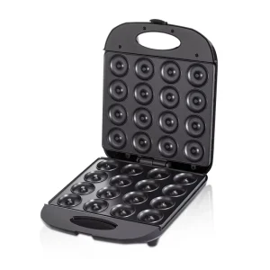 RAF High Power 1400W Donut Maker with Non Stick Coated Plates Two Sided Toasting and Cool Touch Easy to Clean Design