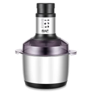 RAF R.3411 Food Processor 500W 5.0L 360° Multi Function Chopper Procesador De Alimentos Wamian Knife Kitchen Grinder