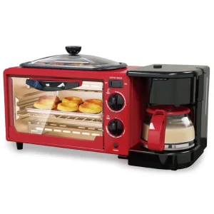 RAF R.5308 Breakfast Sandwich Maker Family Toast Oven Coffee Pot Frying Pan 3 in 1 Multi Function Breakfast Maker Machine