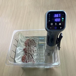 RSV11W Waterproof Immersion Sous Vide Cooker Stainless Steel Electric Automatic Slow Cooker 4-32L App Controlled Built in LCD