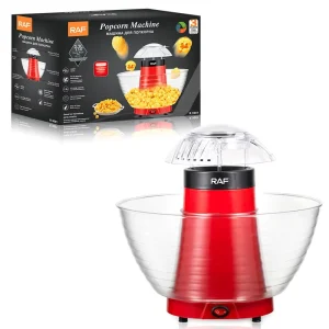 Raf Brand Portable Household DIY in 3 Mins Electric Homemade Hot Air Circulation Oil Free Corn Popper Maker Popcorn Maker