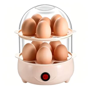 Rapid Egg Cooker 6 12 18 Egg Capacity Soft Medium Hard Boiled Electric Egg Boiler with Auto Shut Off Measuring Cup Included