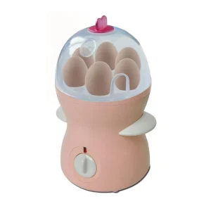 Rapid Egg Cooker Boiler Electric 6 Capacity for Hard Boiled Poached Scrambled Omelets Steamed Vegetables